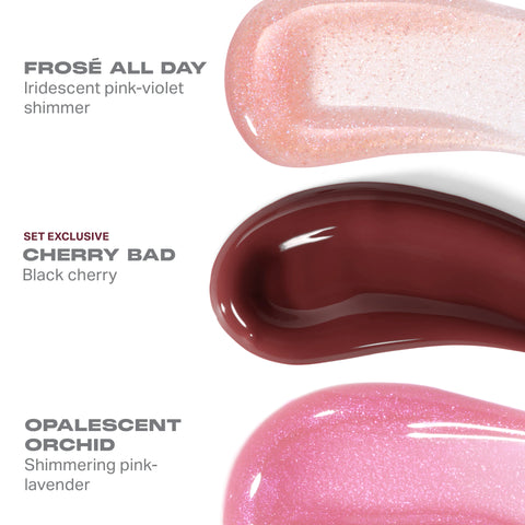 Misbehaved Mini Dripglass Lip Gloss Trio